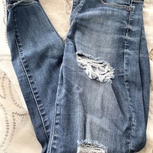 AE distressed jeans